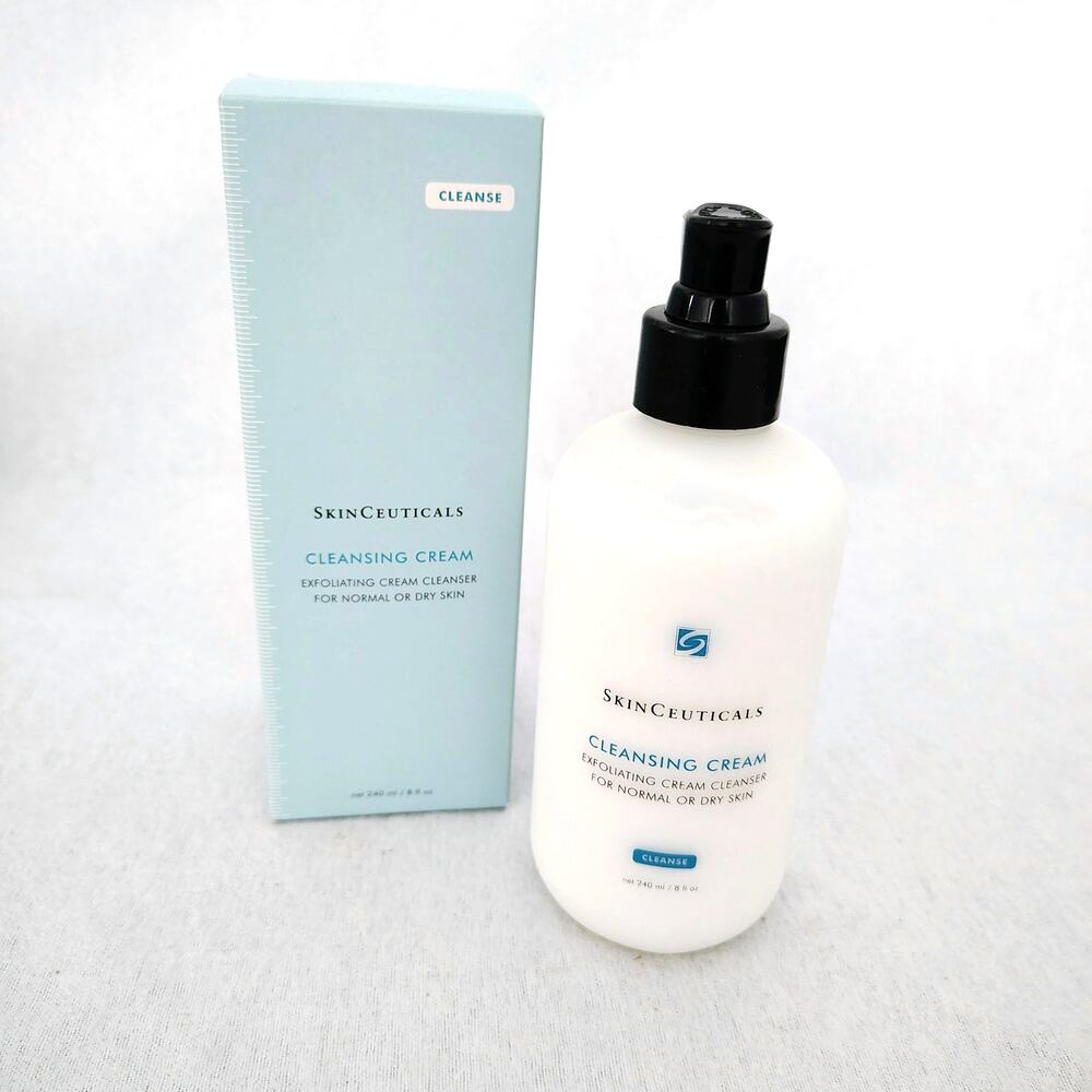 Skinceuticals Cleansing Cream Exfoliating Normal Dry Skin 8.0 oz. NEW